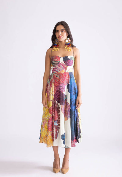 Saaksha & Kinni Marilyn Dress indian designer wear online shopping melange singapore