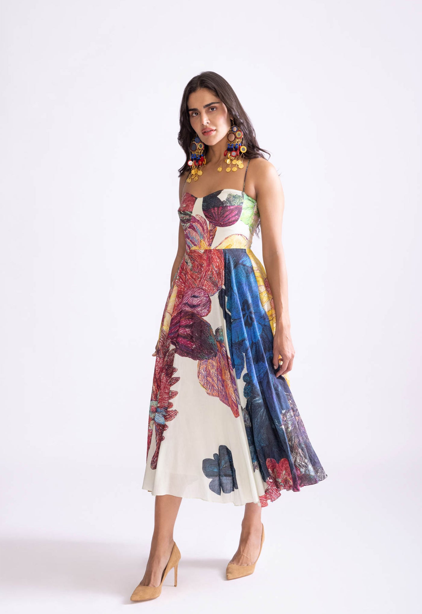 Saaksha & Kinni Marilyn Dress indian designer wear online shopping melange singapore