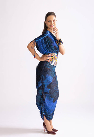 Saaksha & Kinni Mira Dress indian designer wear online shopping melange singapore