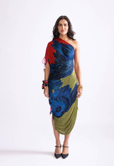 Saaksha & Kinni Mira Dress indian designer wear online shopping melange singapore
