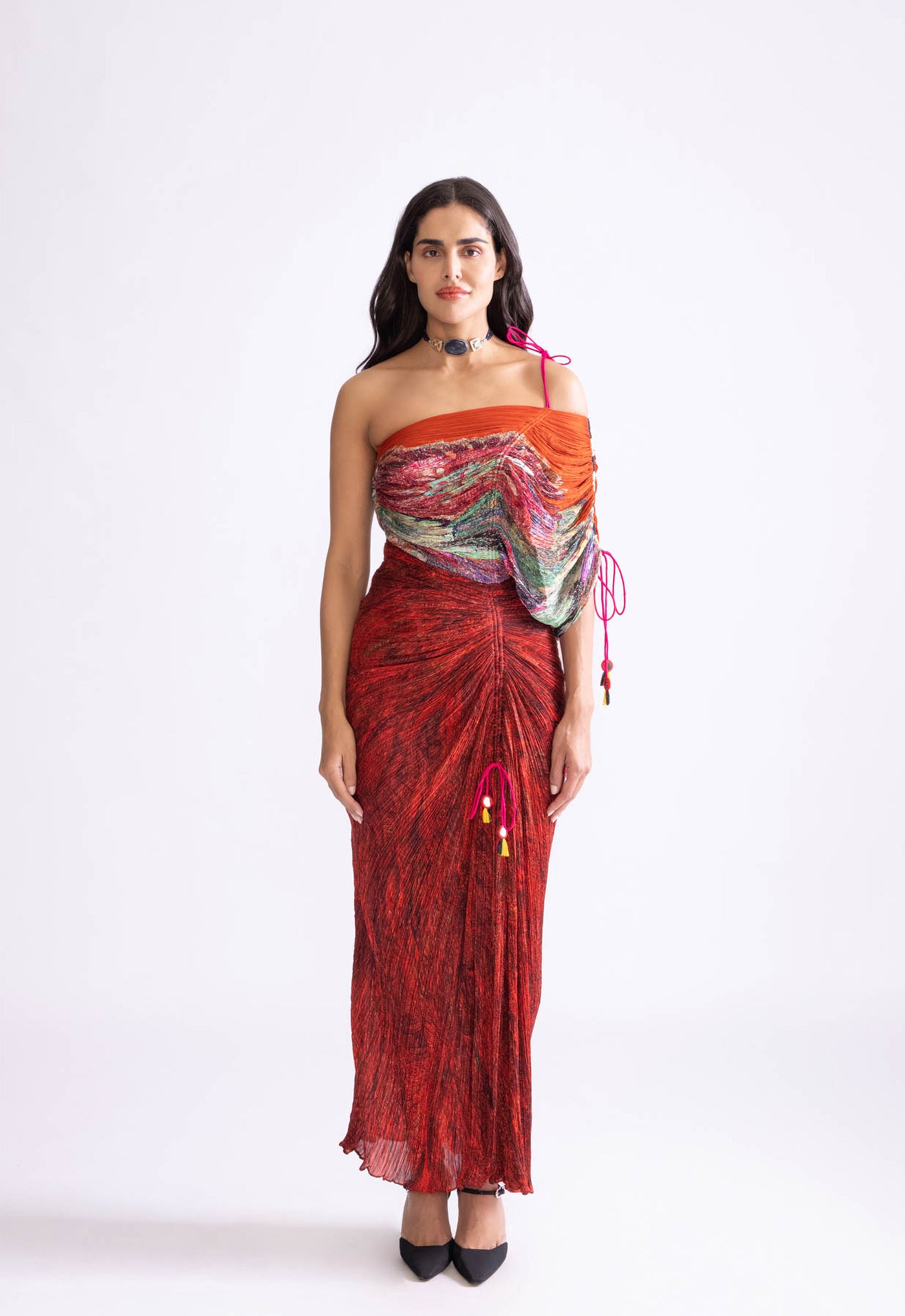 Saaksha & Kinni Raleigh Dress indian designer wear online shopping melange singapore