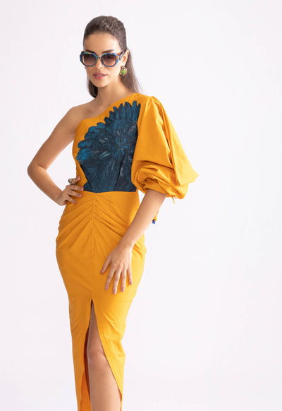 Saaksha & Kinni Tulip Dress indian designer wear online shopping melange singapore