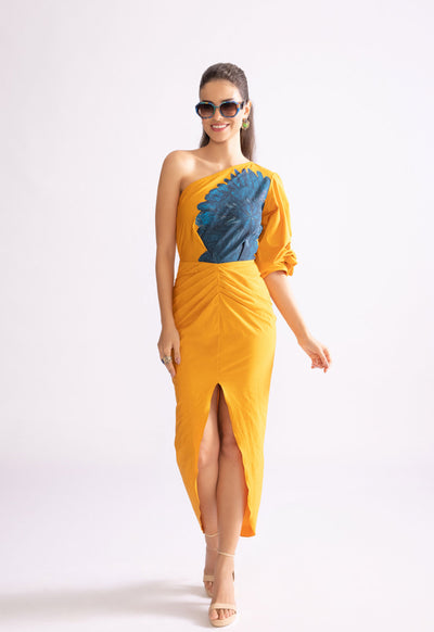 Saaksha & Kinni Tulip Dress indian designer wear online shopping melange singapore