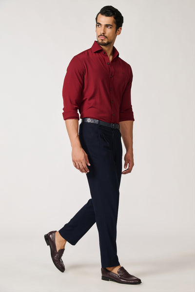 Shantanu & Nikhil Menswear Cherry Adamas Shirt indian designer wear online shopping melange singapore