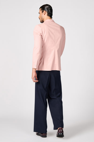 Shantanu & Nikhil Menswear Pink Crested Jacket indian designer wear online shopping melange singapore