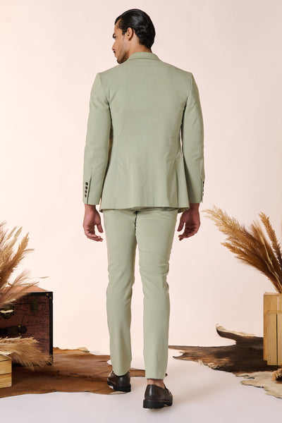 Shantanu And Nikhil Menswear Pistachio Crested Jacket indian designer wear online shopping melange singapore