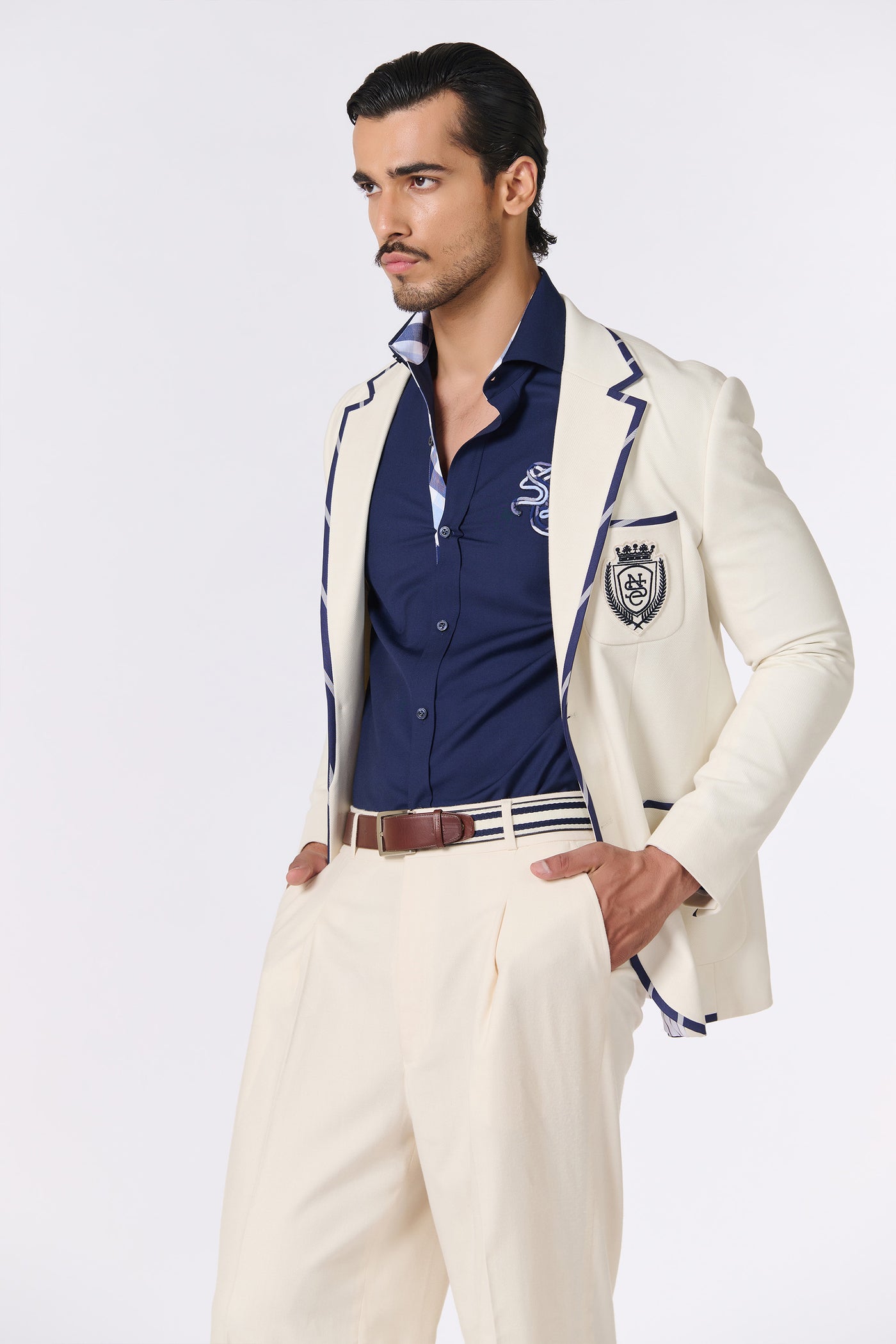 Shantanu And Nikhil Menswear  SNCC Gentlemen's Jacket indian designer wear online shopping melange singapore