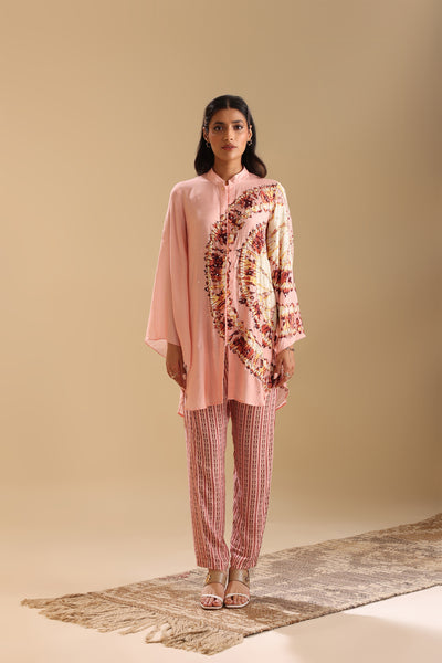 Sougat Paul Naqsh Embellished Co-ord Set indian designer wear online shopping melange singapore