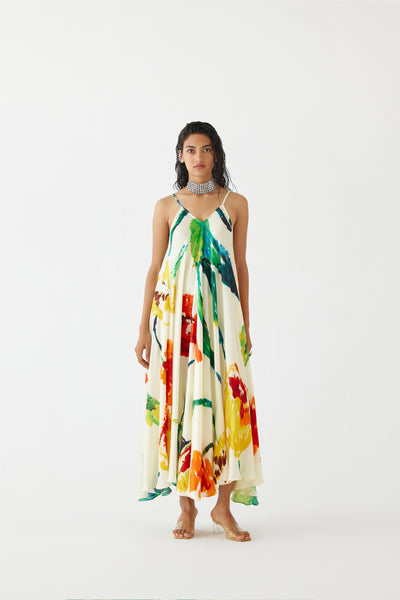 Studio Rigu Monet Strappy Dress indian designer wear online shopping melange singapore