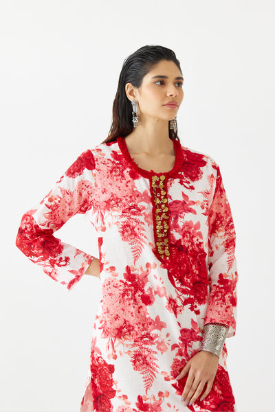 Studio Rigu Ruby Chintz Kurta Dress indian designer wear online shopping melange singapore