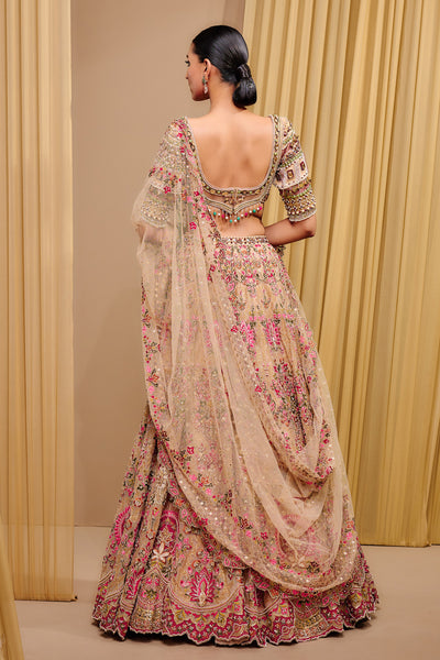 Tarun Tahiliani Classic Embroidered Lehenga indian designer wear online shopping melange singapore
