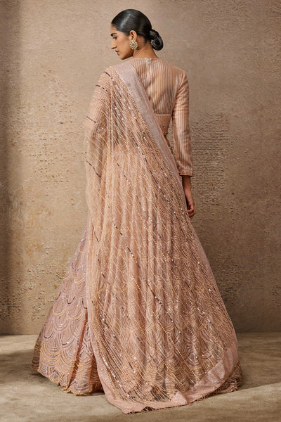 Tarun Tahiliani Classic Sequin Lehenga indian designer wear online shopping melange singapore