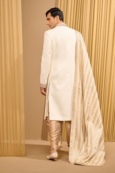 Tarun Tahiliani Menswear Classic Sherwani Set indian designer wear online shopping melange singapore
