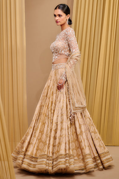 Tarun Tahiliani Signature Textile Lehenga indian designer wear online shopping melange singapore