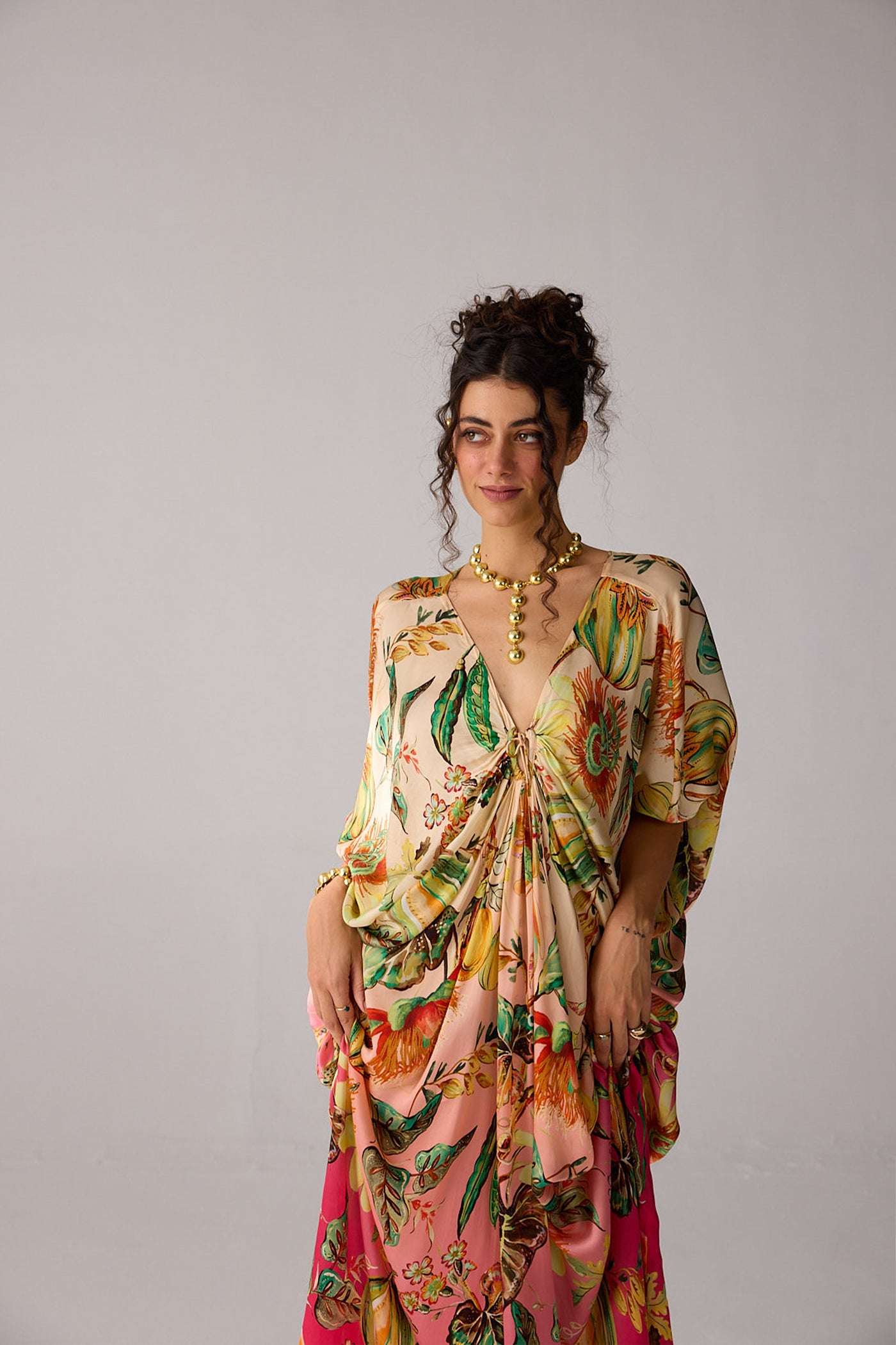 Verb Amiya Kaftan Dress indian designer wear online shopping melange singapore