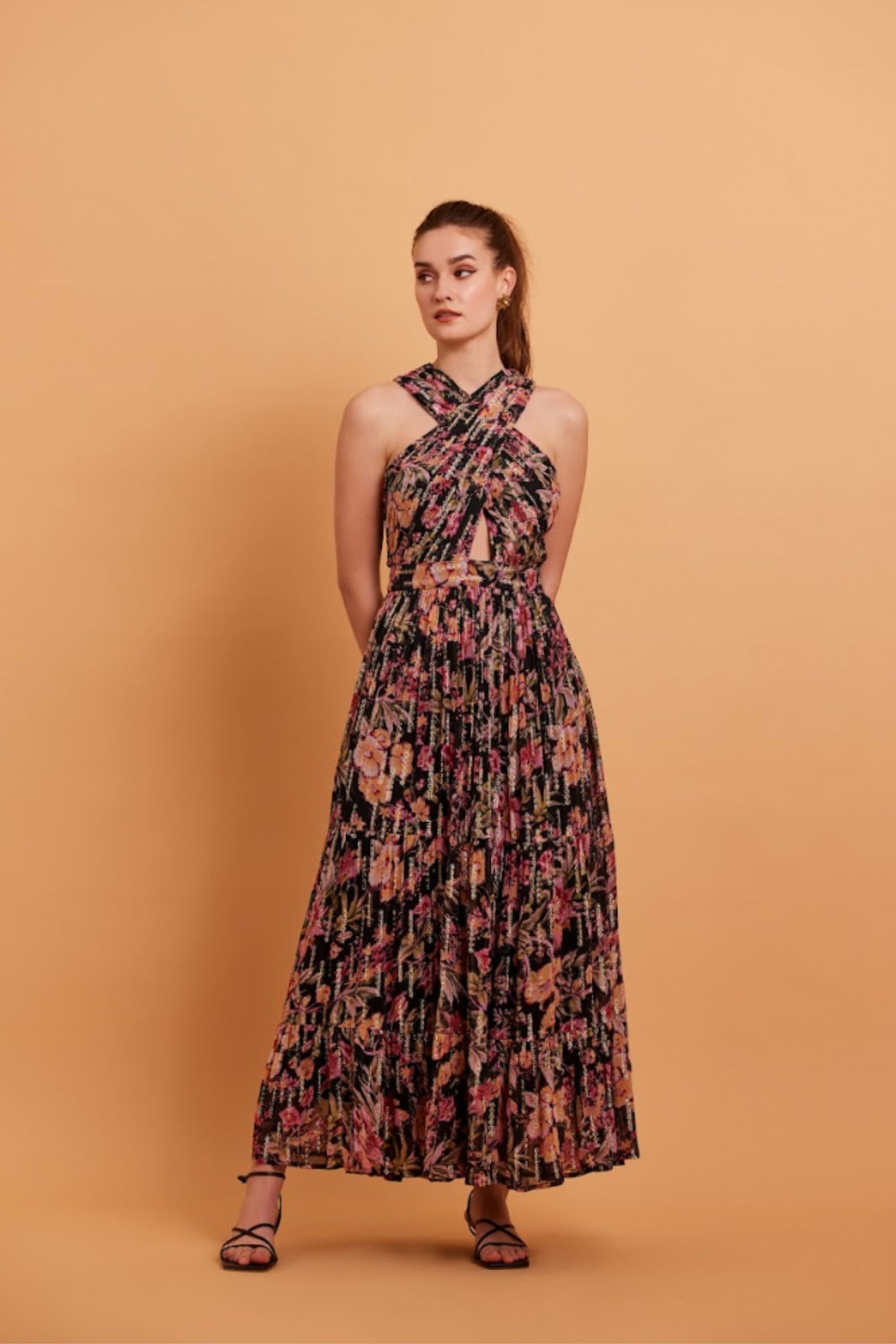 Verb Clara Maxi indian designer wear online shopping melange singapore