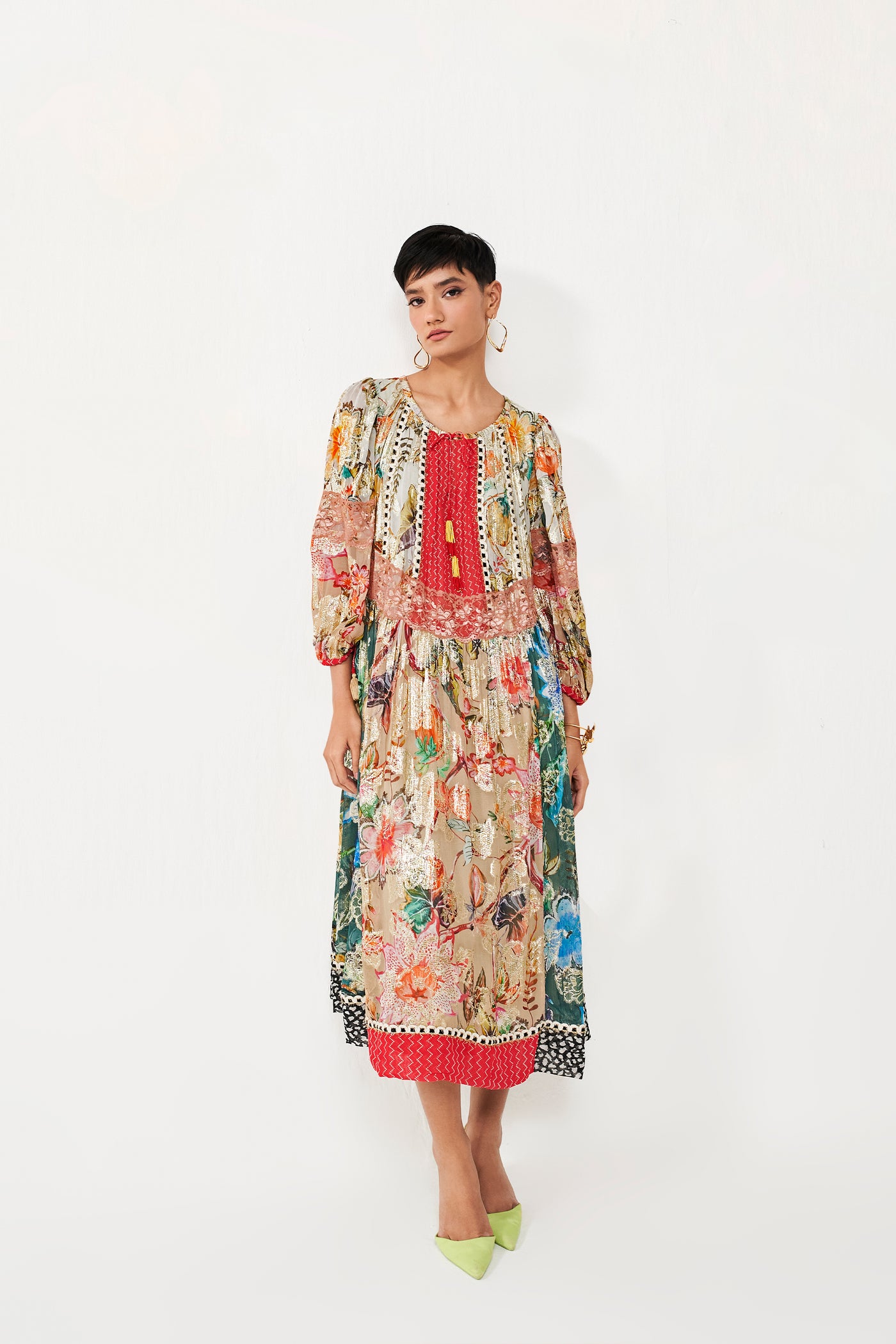 Verb Koa Dress indian designer wear online shopping melange singapore