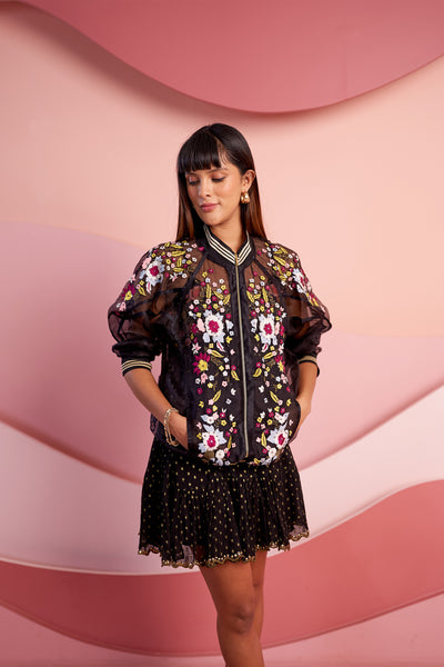 Verb Lia Jacket indian designer wear online shopping melange singapore