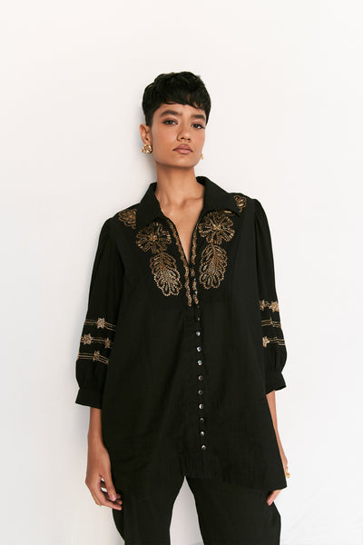 Verb Rimi Shirt indian designer wear online shopping melange singapore