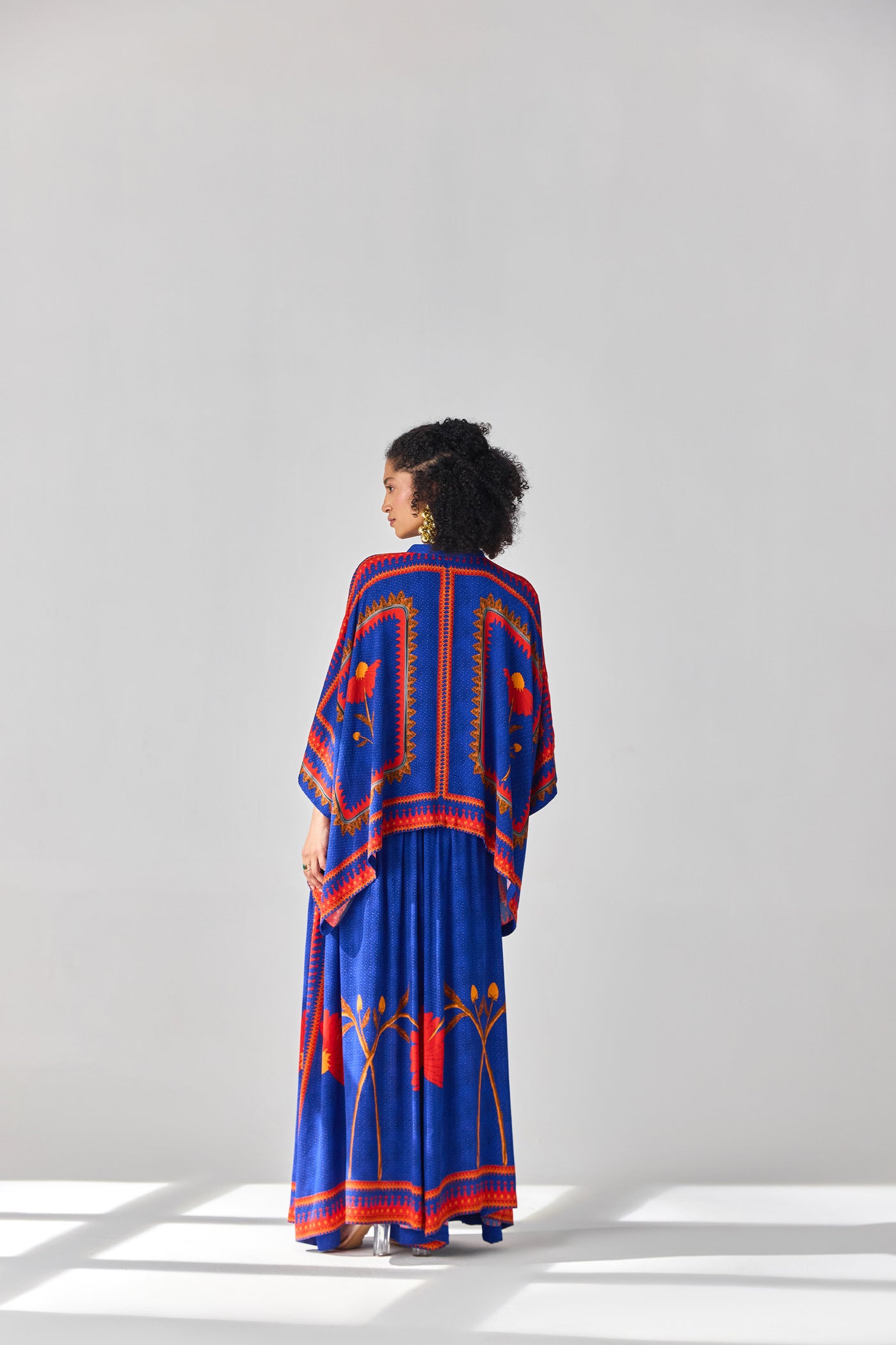 Verb Romina Cape indian designer wear online shopping melange singapore