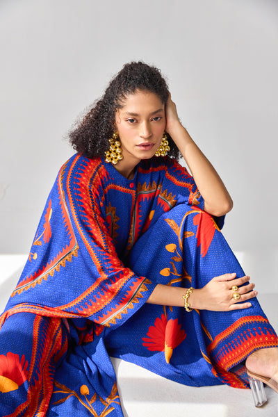 Verb Romina Cape indian designer wear online shopping melange singapore