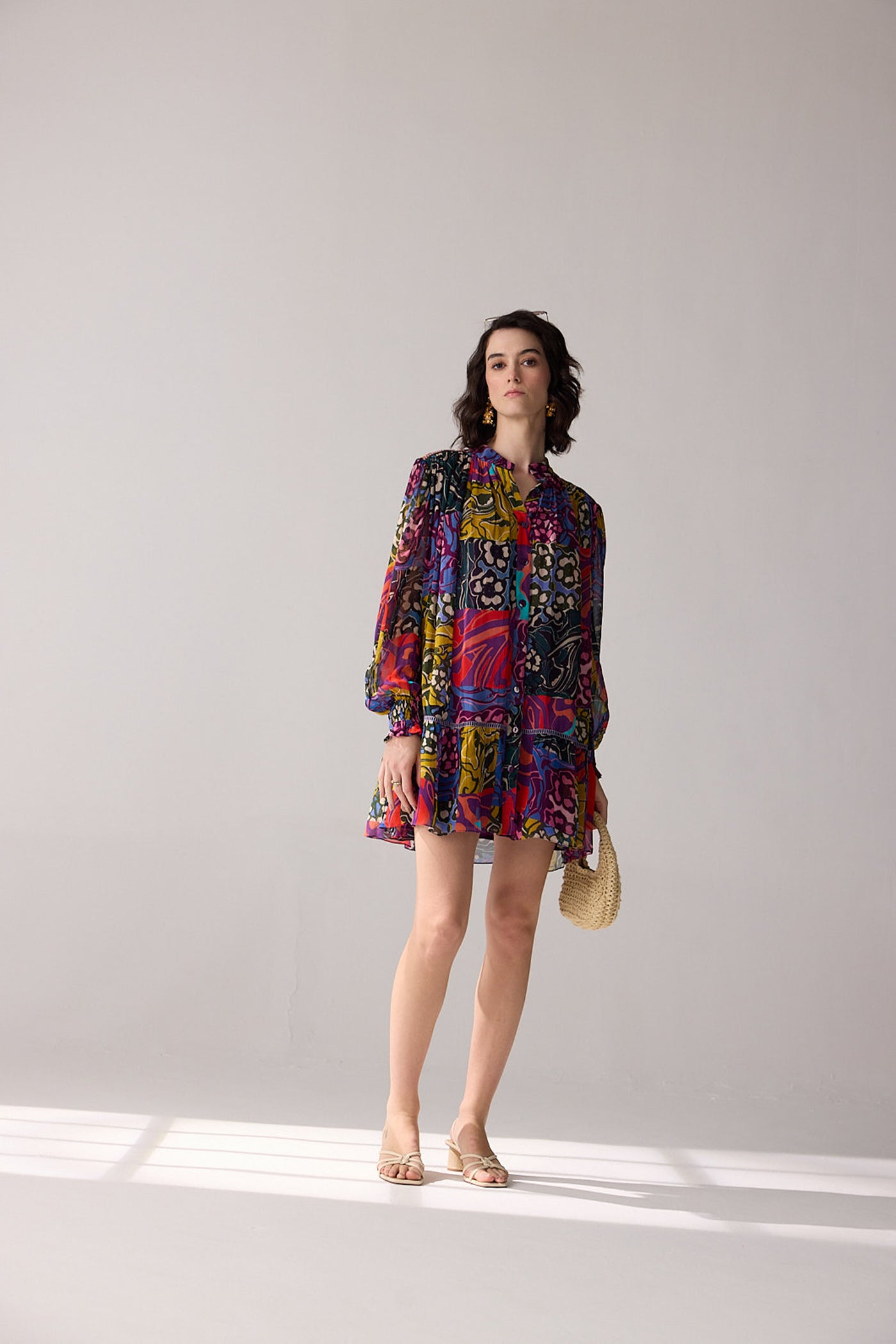 Verb Violeta Mini Dress indian designer wear online shopping melange singapore