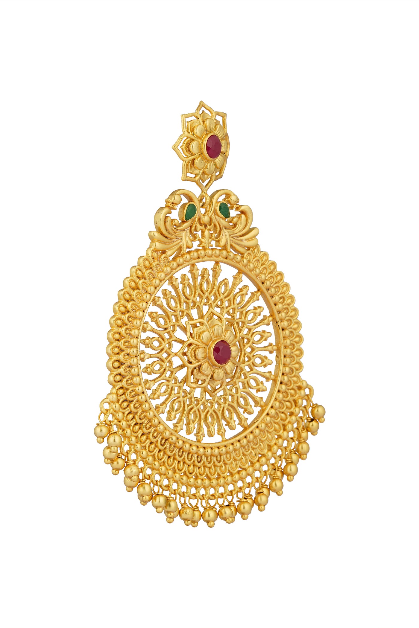 Zariin Chola Legacy Statement Earrings indian designer wear online shopping melange singapore