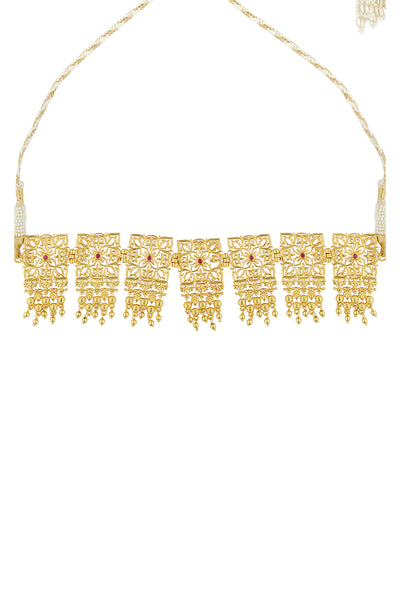 Zariin Eternal Enigma Choker Necklace indian designer wear online shopping melange singapore