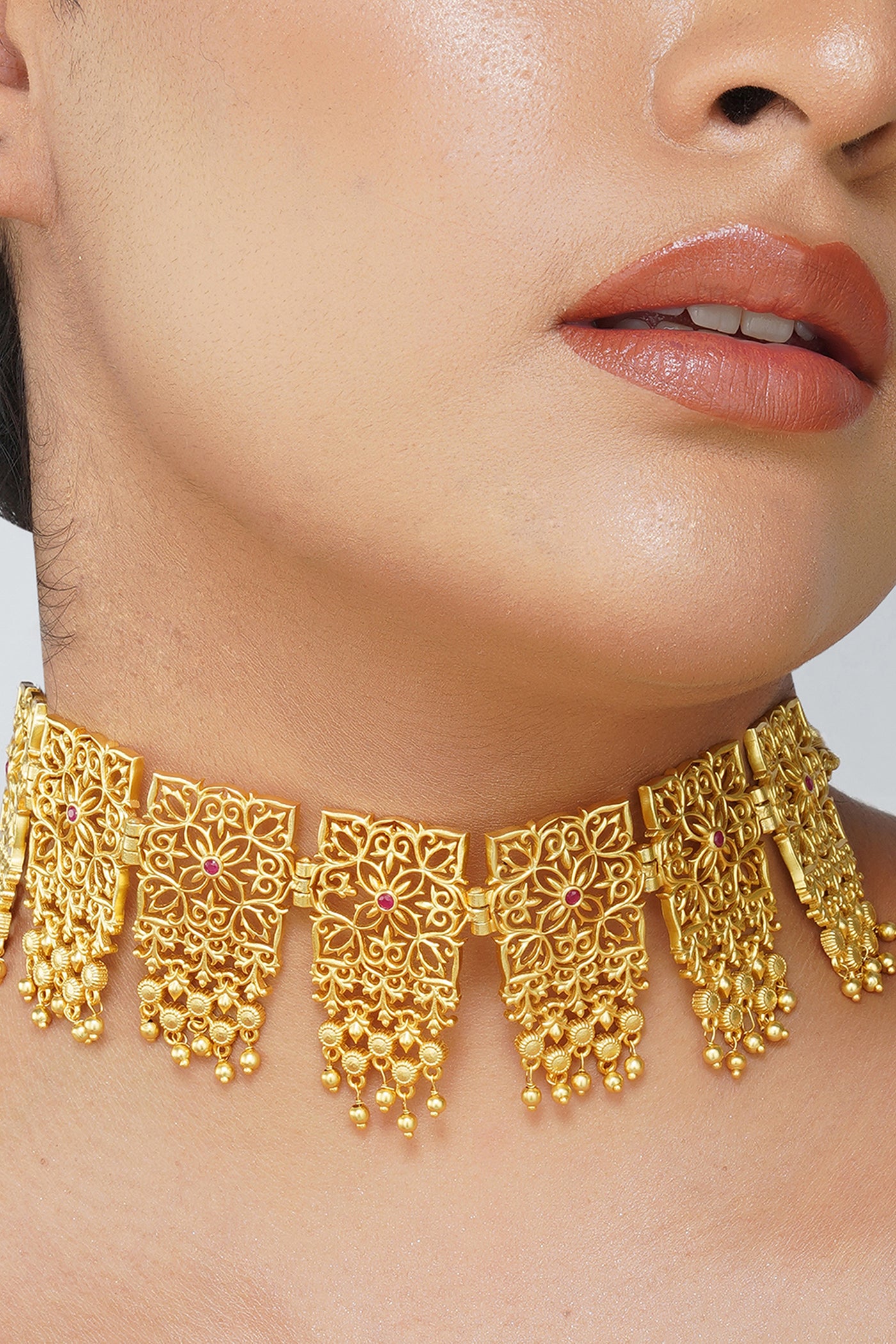 Zariin Eternal Enigma Choker Necklace indian designer wear online shopping melange singapore