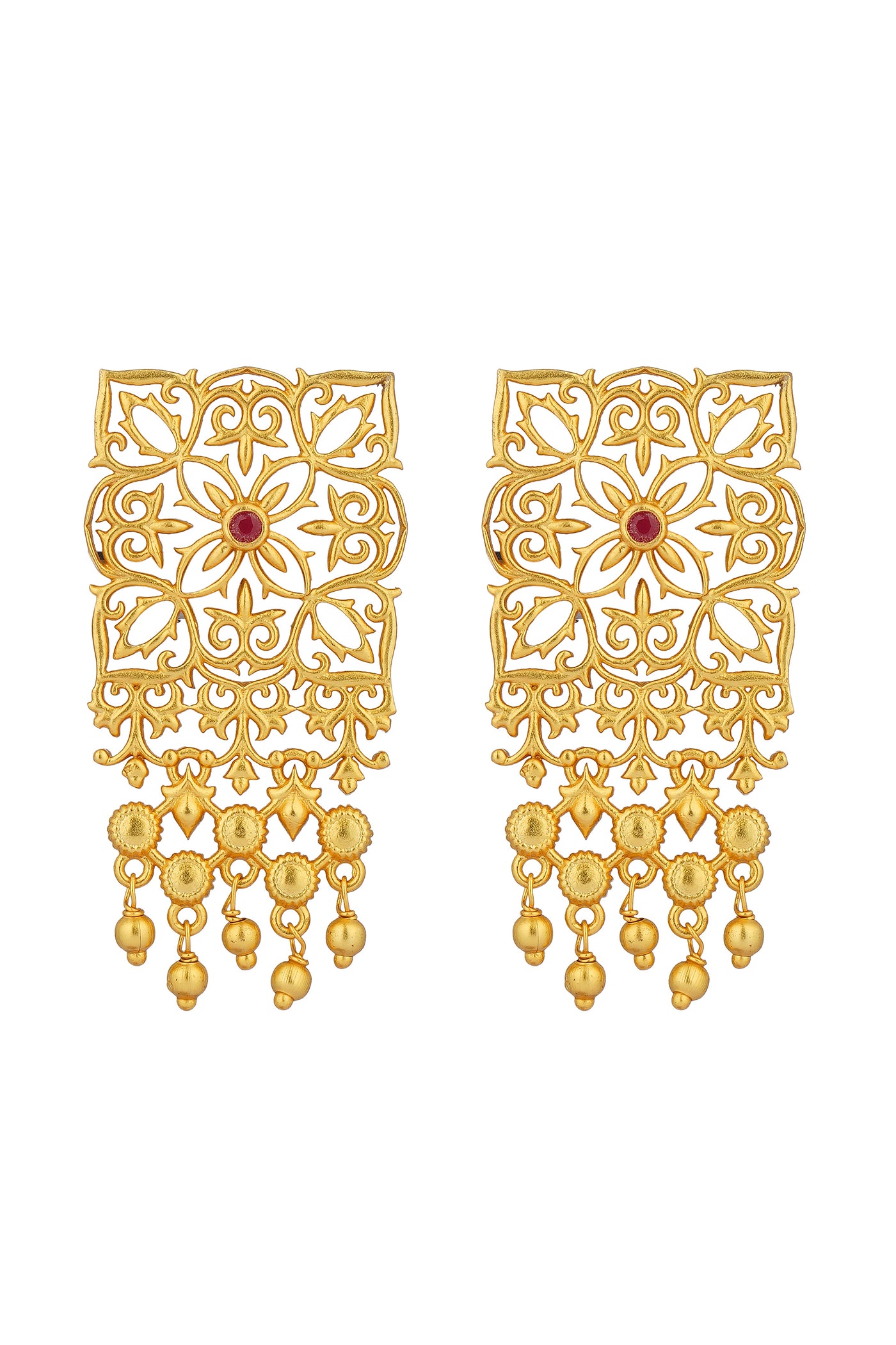 Zariin Eternal Enigma Stud Earrings indian designer wear online shopping melange singapore