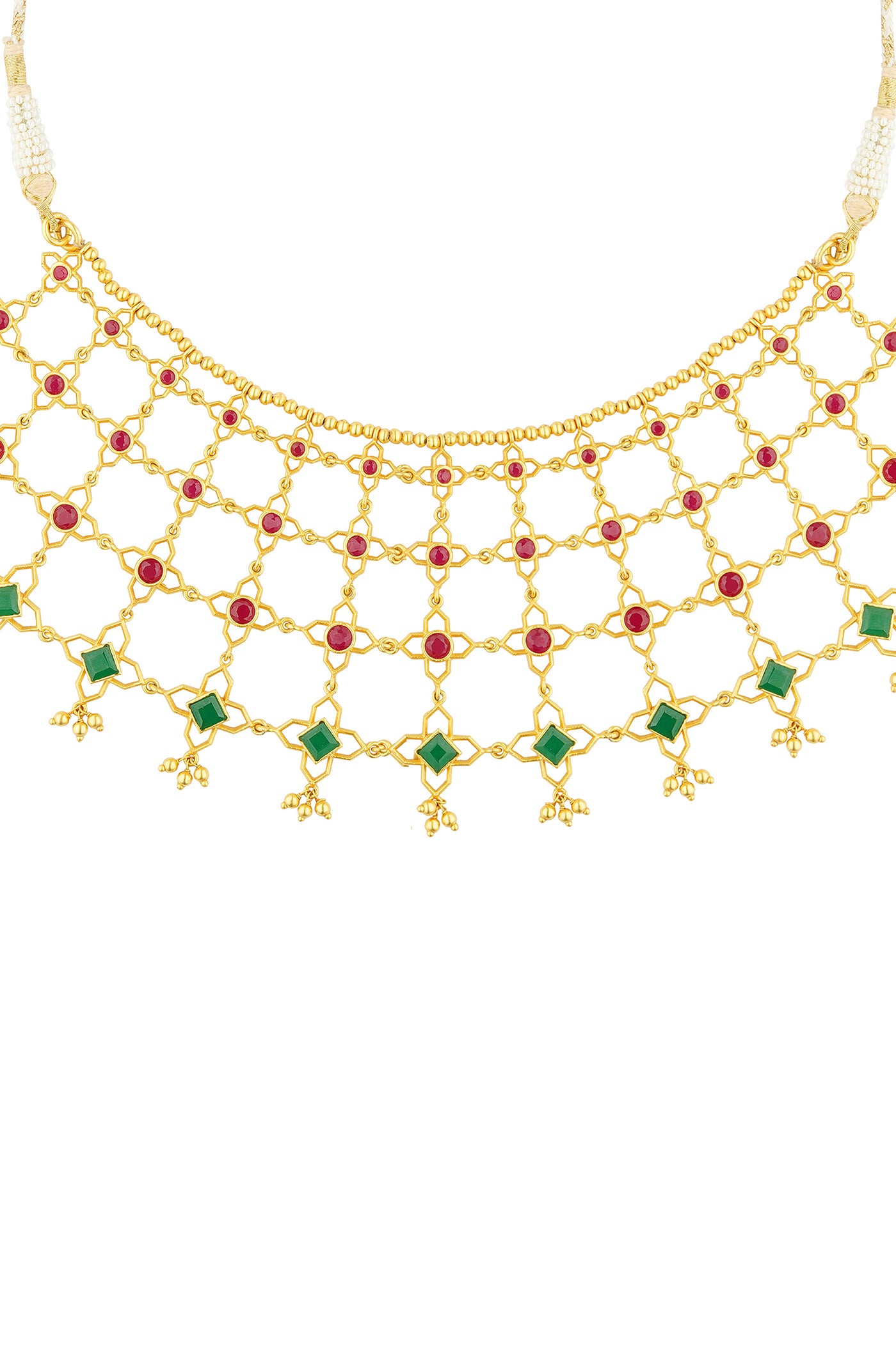 Zariin Heritage Harmony Necklace indian designer wear online shopping melange singapore