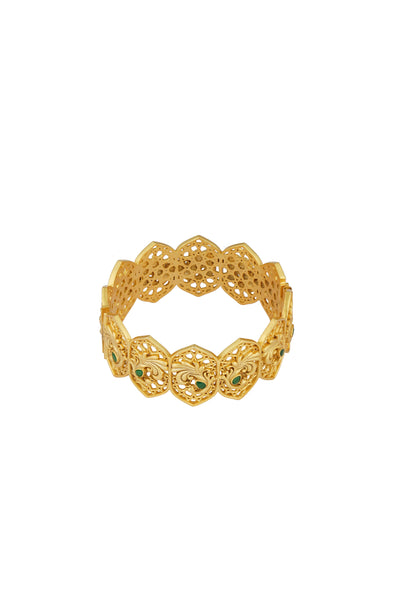 Zariin Majestic Mor Bangle indian designer wear online shopping melange singapore