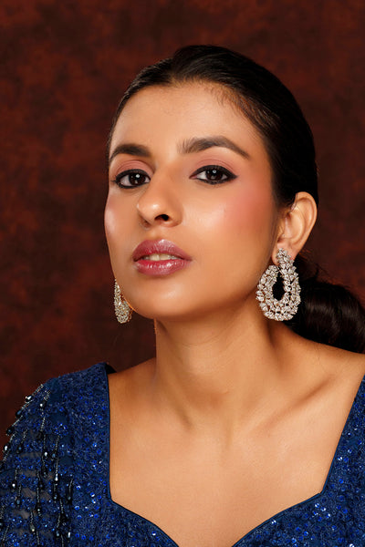 Zevar Classic And Elegant Earrings indian designer wear online shopping melange singapore
