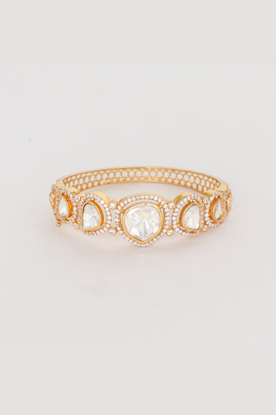 Zevar Gold Classy And Stylish Moissanite Bracelet indian designer wear online shopping melange singapore