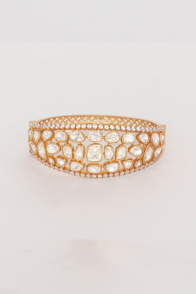 Zevar Gold Classy And Stylish Moissanite Bracelet indian designer wear online shopping melange singapore